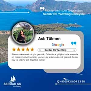 Serdar'S Yachting Göcek Tekne Turu 12 Adalar Müşteri Yorumları Memnuniyeti (5)