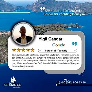 Serdar'S Yachting Göcek Tekne Turu 12 Adalar Müşteri Yorumları Memnuniyeti (8)
